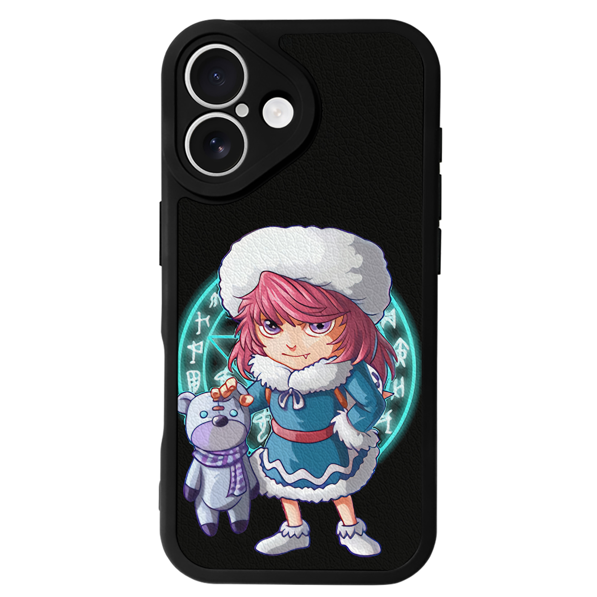 リーグ・オブ・レジェンド League of Legends LOL 【iPhone 16シリーズ対応】シリコンスマホケース（レザー調） 材質：シリコン
